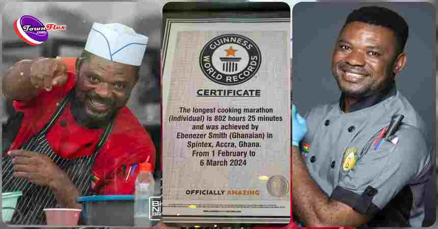 Chef Smith Admits Faking Guinness World Records