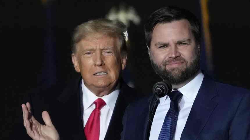 Trump impressed after JD Vance revealed how he lost 301b weight