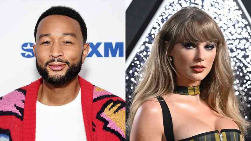 John Legend Praises Taylor Swift for Endorsing Kamala Harris Despite The Risk