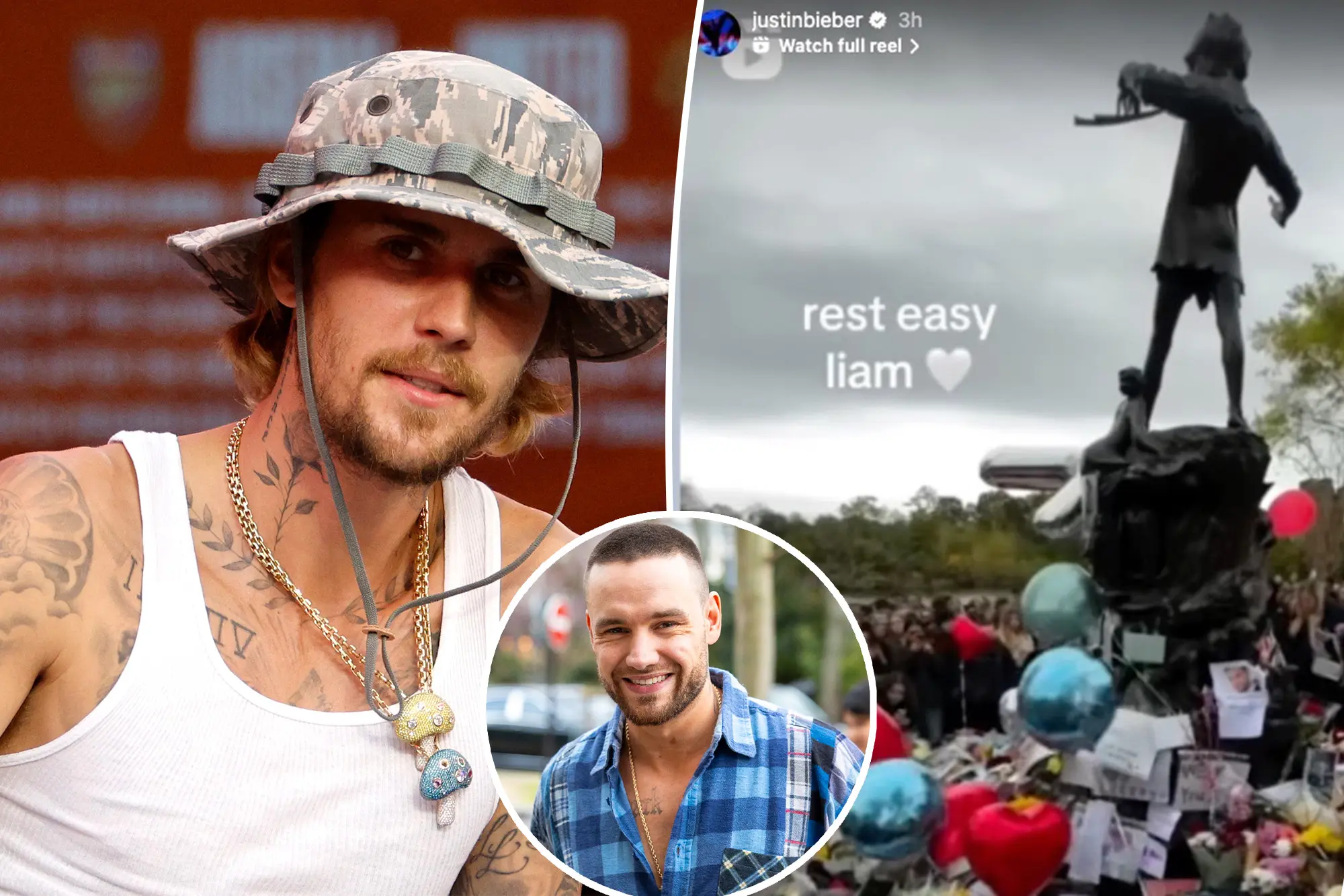 Justin Bieber Pays Tribute to Liam Payne: 'Rest Easy, Liam'