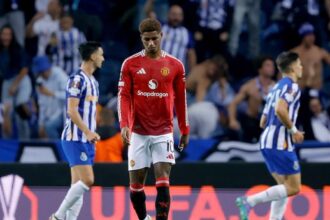 Ten Hag's shock justification for Rashford's replacement during Man United's draw with Porto