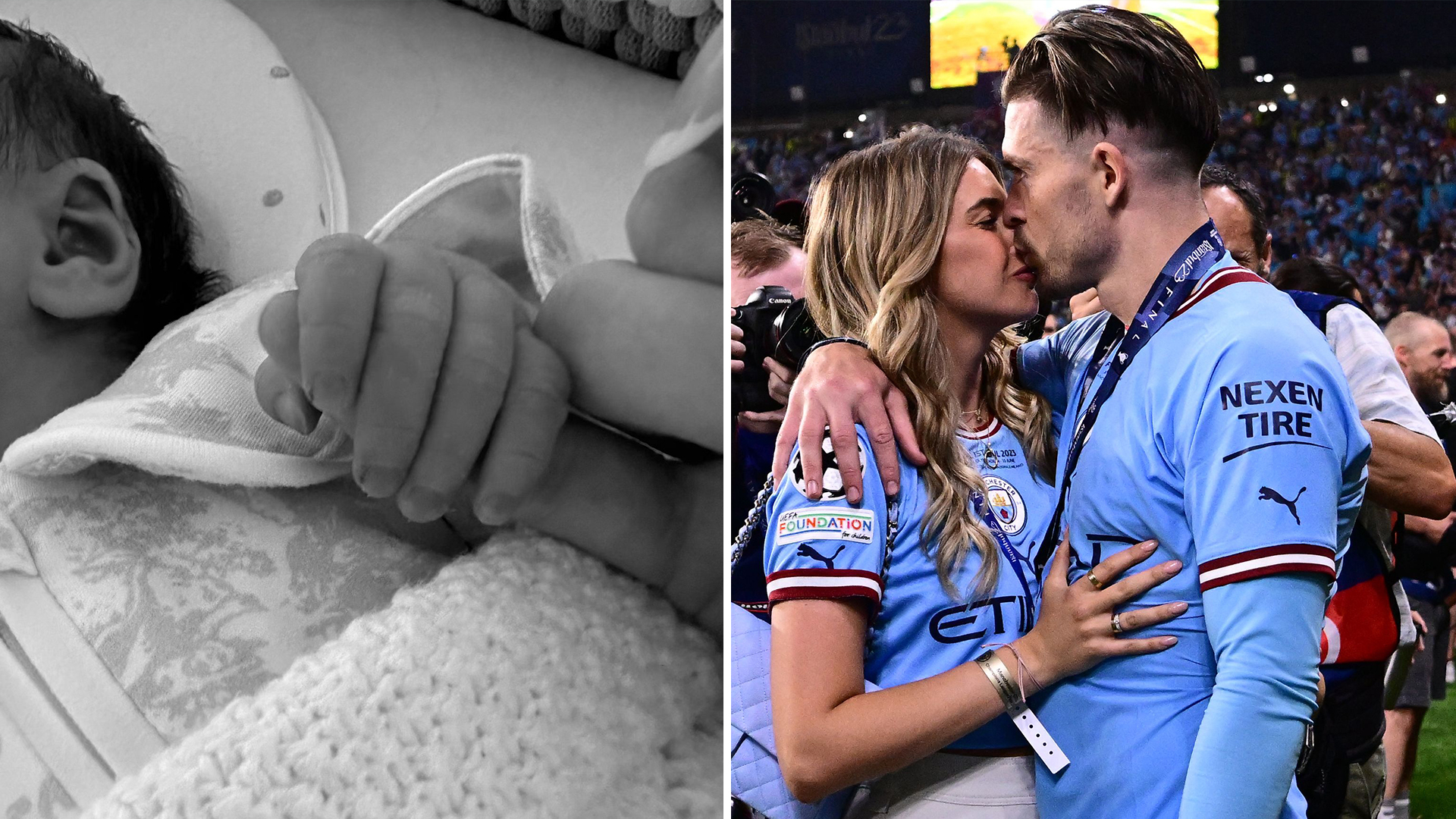 Jack Grealish Welcomes First Child, Daughter Mila, While on England Duty