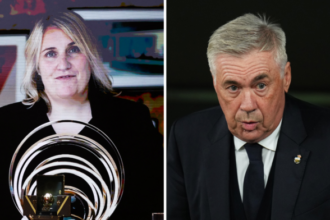 Hayes and Ancelotti Claim Johan Cruyff Coach Awards at Ballon d'Or Ceremony