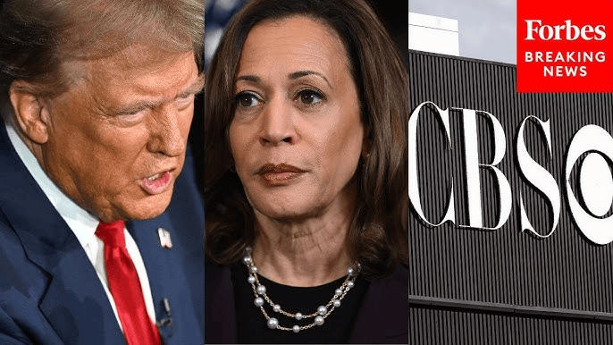Trump Calls for CBS License Revocation Over Edited Kamala Harris Interview