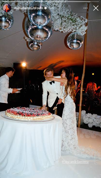 Stranger Things actress Millie Bobby Brown Shares photos from wedding celebration in Italy 5 Stranger Things actress Millie Bobby Brown Shares photos from wedding celebration in Italy