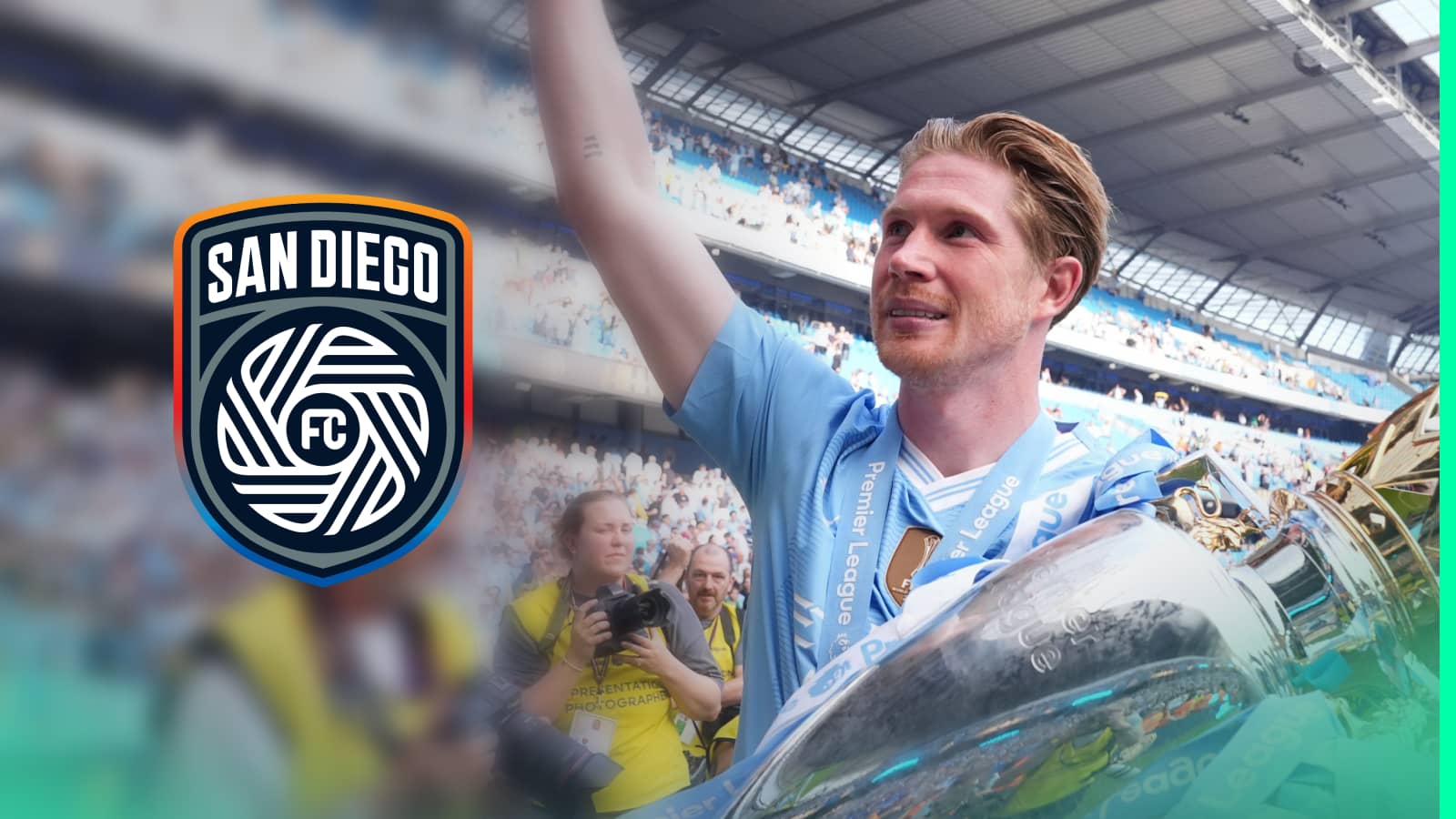 Kevin De Bruyne in Talks with MLS Team San Diego FC for Future Move