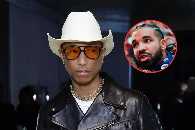 Pharrell Shrugs Off Drake’s Meltdown Threat After Buying His $3.3 Million Jewels