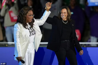 Oprah and Stars Warn of ‘End of Democracy’ If Trump Wins, Urge Voter Turnout