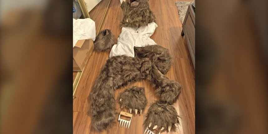 VIDEO: Insurers say bear that damaged luxury cars was actually a person in a costume