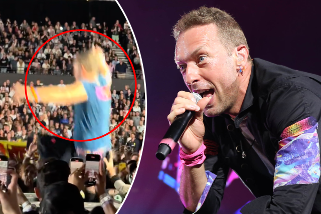 Coldplay's Chris Martin Falls Through Trap Door During Concert, Laughs It Off