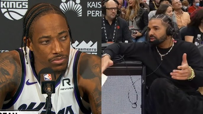 Rapper Drake and NBA Star DeRozan Clash at Raptors’ Jersey Retirement