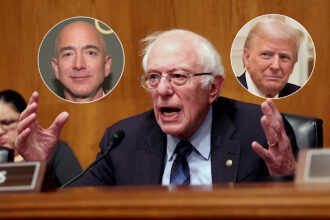 Bernie Sanders Slams Jeff Bezos for Dining with Trump Amid Amazon Workers’ Strike
