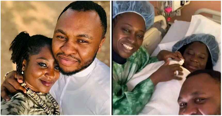Gospel Singer Deborah Enenche Welcomes First Child with Husband Samuel Uloko