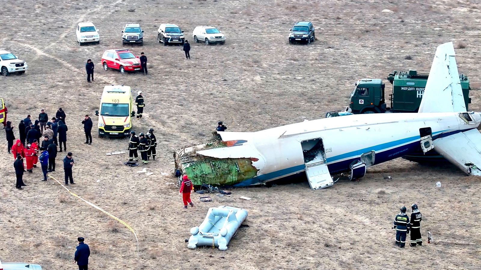 Putin Apologizes for Deadly Azerbaijani Plane Crash, But Denies Russian Responsibility