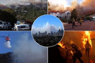 California Wildfires Force Mass Evacuations as Flames Threaten Celebrities and Residents