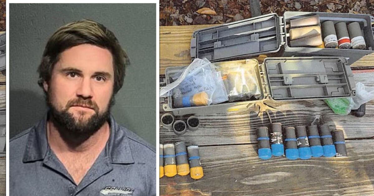 Virginia Man Arrested with 150+ Homemade Bombs Hidden in His House
