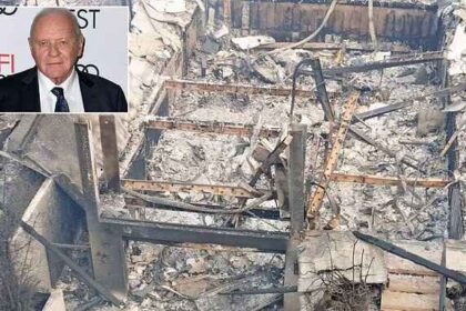 Legendary Actor Anthony Hopkins Loses $6M Home in LA Fire