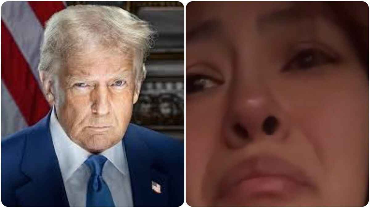 Latina Woman Breaks Down in Tears Over Trump’s Immigration Raids: 'I Hate That I Voted for Him'