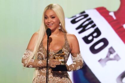 Beyoncé Wins First Country Grammy, Shattering Records as the First Black Woman to Do So