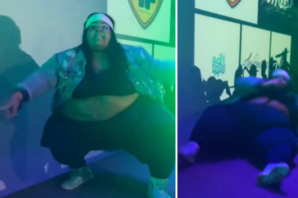 Detroit Rapper Dank Demoss Falls on Stage, Goes Viral After Lyft Lawsuit