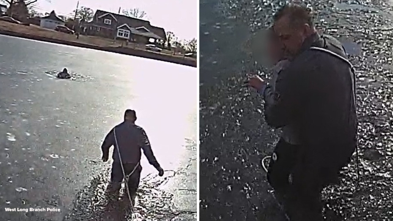 New Jersey Officer Rescues 11-Year-Old Boy From Icy Lake in Daring Rescue
