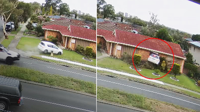 Woman Escapes Disaster by Seconds as Car Crashes Into Her Living Room During Road Rage Incident 2 Woman Escapes Disaster by Seconds as Car Crashes Into Her Living Room During Road Rage Incident