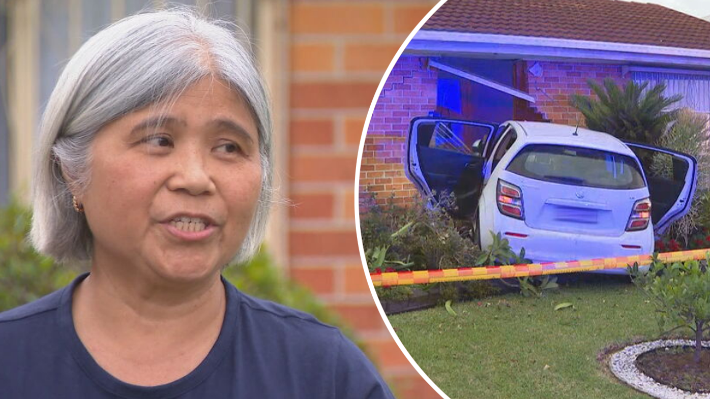 Woman Escapes Disaster by Seconds as Car Crashes Into Her Living Room During Road Rage Incident