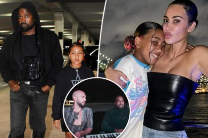 Kardashian Ends North West’s Visit with Kanye After Learning Tate Brothers Were Present
