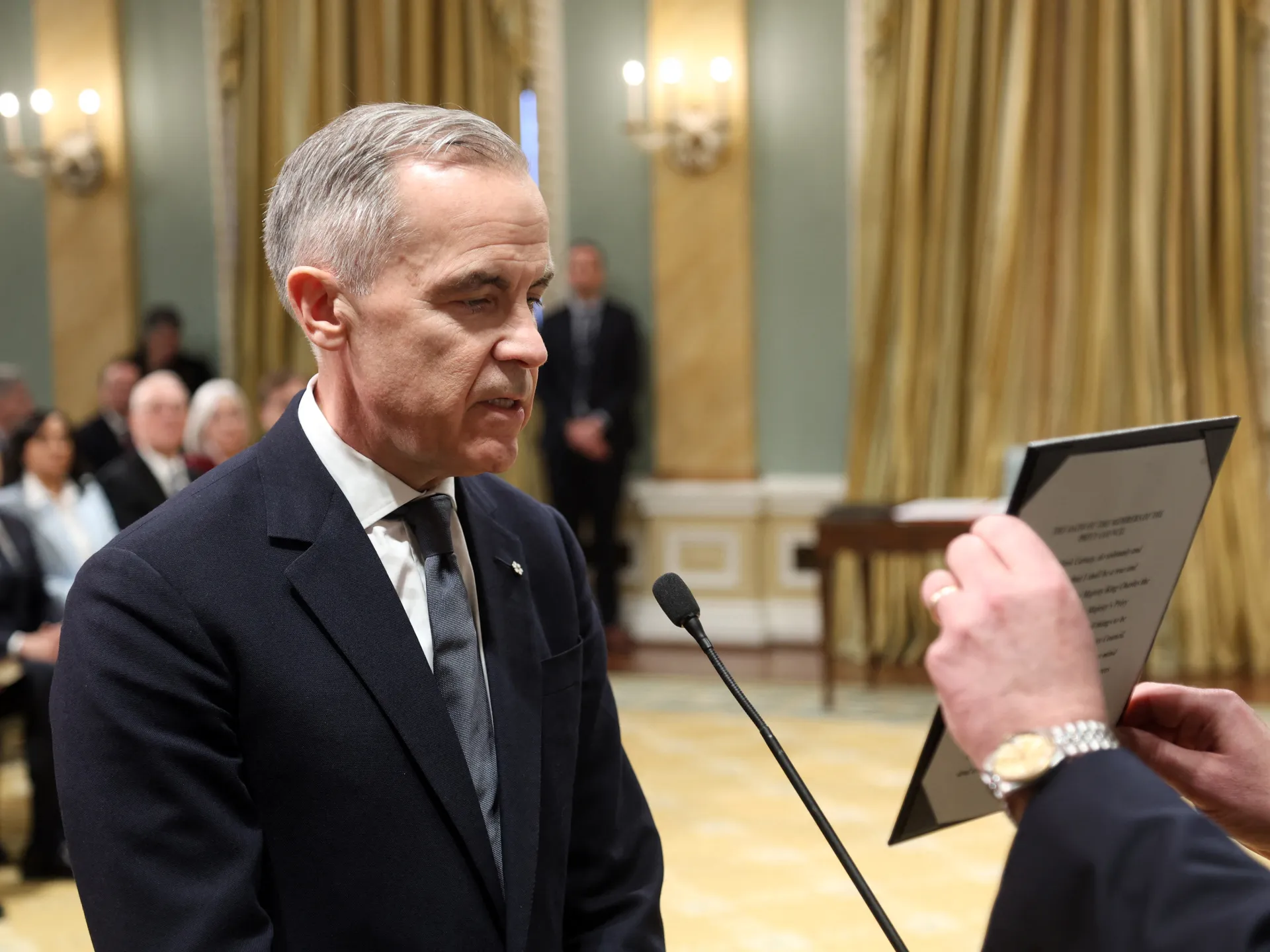 Mark Carney Sworn in as Canada’s New Prime Minister After Trudeau’s Resignation