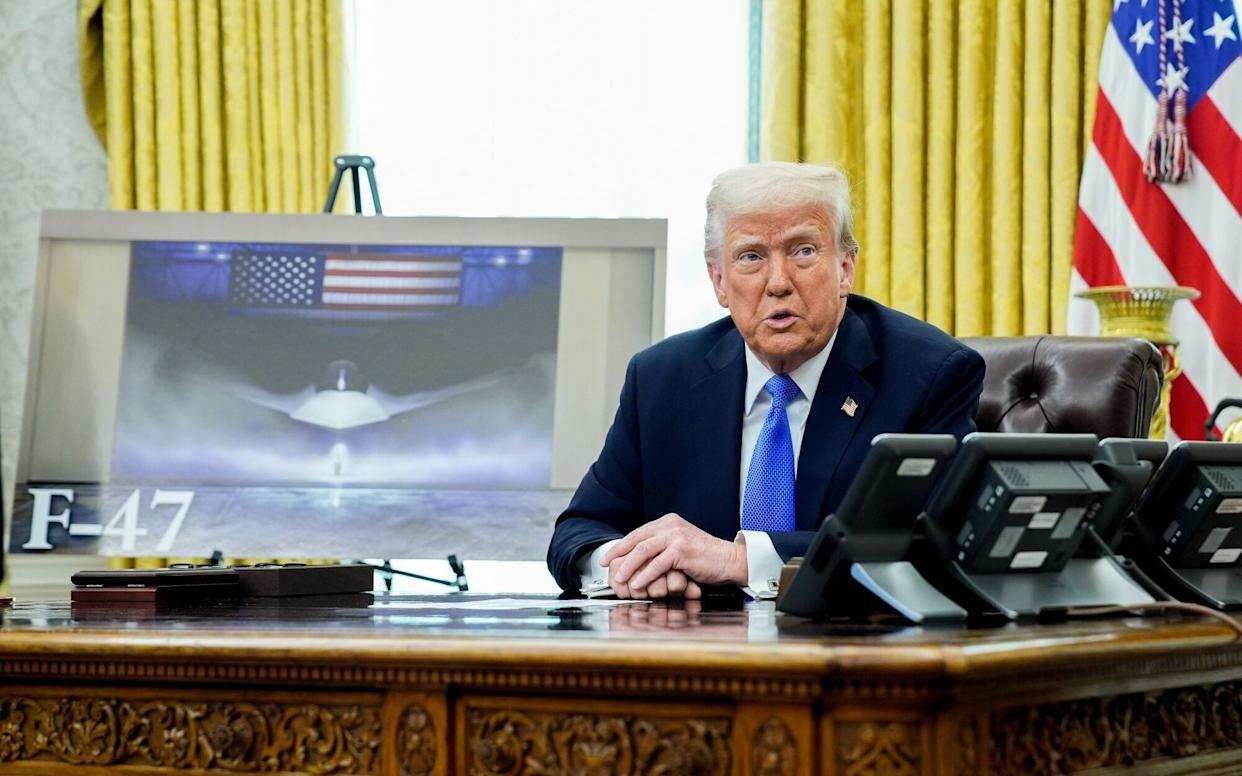 Trump Unveils World's Most Lethal Aircraft, Names It After His Presidency