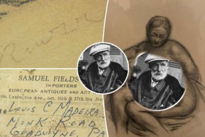 Pennsylvania Woman Buys $12 Antique Store Drawing That Might Be a $1M Renoir