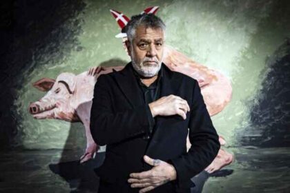Piglets left to starve as part of a controversial art exhibition in Denmark have been stolen