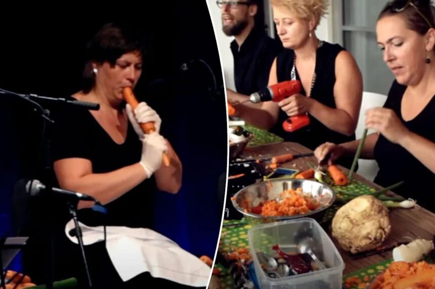 VIDEO: Orchestra Sets Guinness World Record by Playing Carrots, Cucumbers, and Eggplants