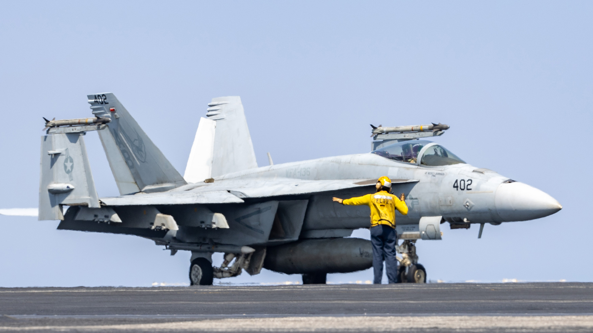 Jet and Tow Tractor Lost at Sea in Bizarre U.S. Navy Incident