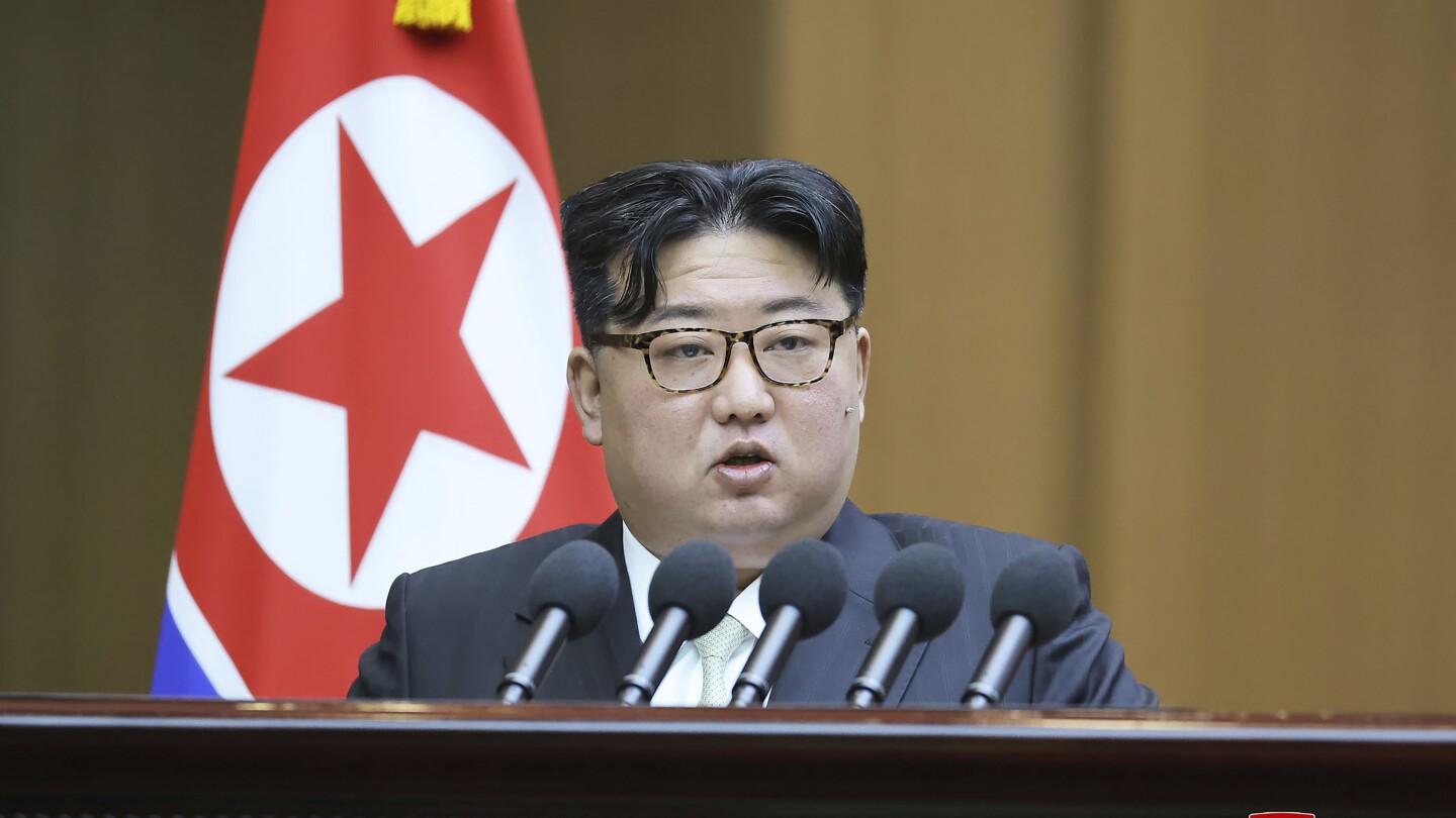 Kim Jong Un Unveils New Warship, Accuses U.S. of Provoking Conflict