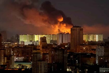 Russia Launches Massive Drone Attack on Ukraine, Injuring Four and Damaging Infrastructure