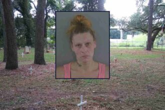 Florida Woman Arrested for Alleged Sexual Activity at Historic Cemetery During Drug Investigation