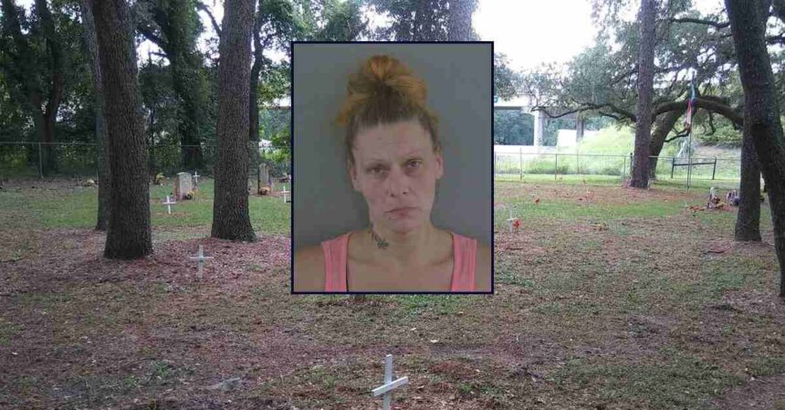 Florida Woman Arrested for Alleged Sexual Activity at Historic Cemetery During Drug Investigation