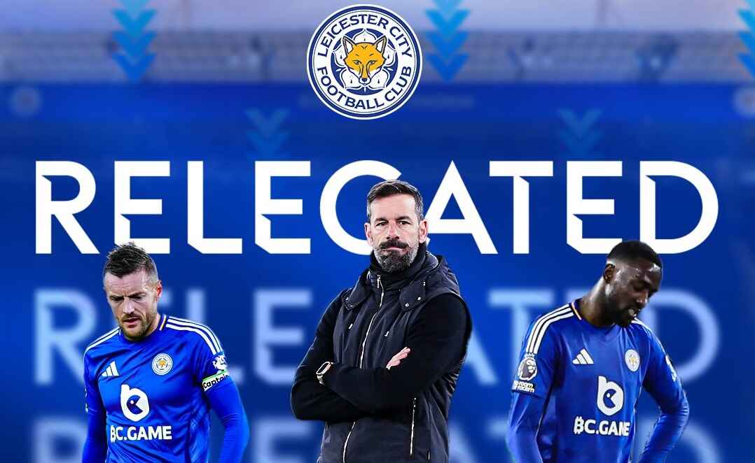Leicester relegated from Premier League after Liverpool defeat