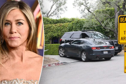 Man Arrested After Crashing Into Jennifer Aniston’s Bel Air Home Gate