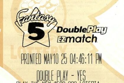 Michigan Lottery player wins his second Fantasy 5 jackpot in two years