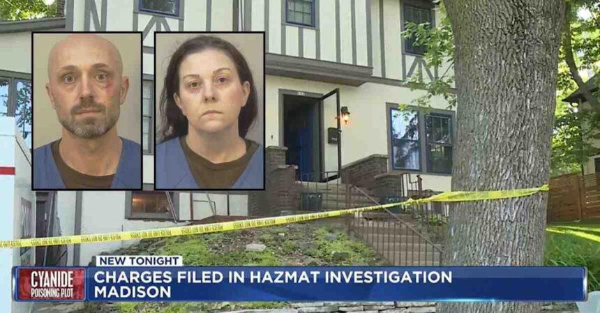 Wisconsin Couple Arrested in Cyanide Poisoning Plot Targeting Ex-Girlfriends
