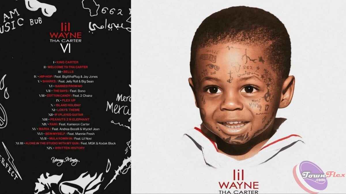 Lil Wayne releases his new album titled The Carter VI (the carter 6) download album on Townflex Music