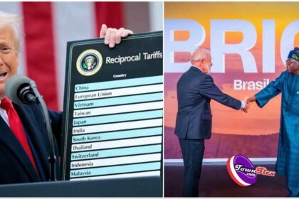 Nigeria At Risk Over Trump’s Proposed Extra 10% Tariff Against BRICS