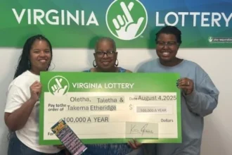 Virginia woman wins a second lottery jackpot after four decades on TownFlex
