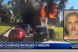 Brain Jeffrey Shelleby Castle Shannon house fire aftermath in Pittsburgh suburb