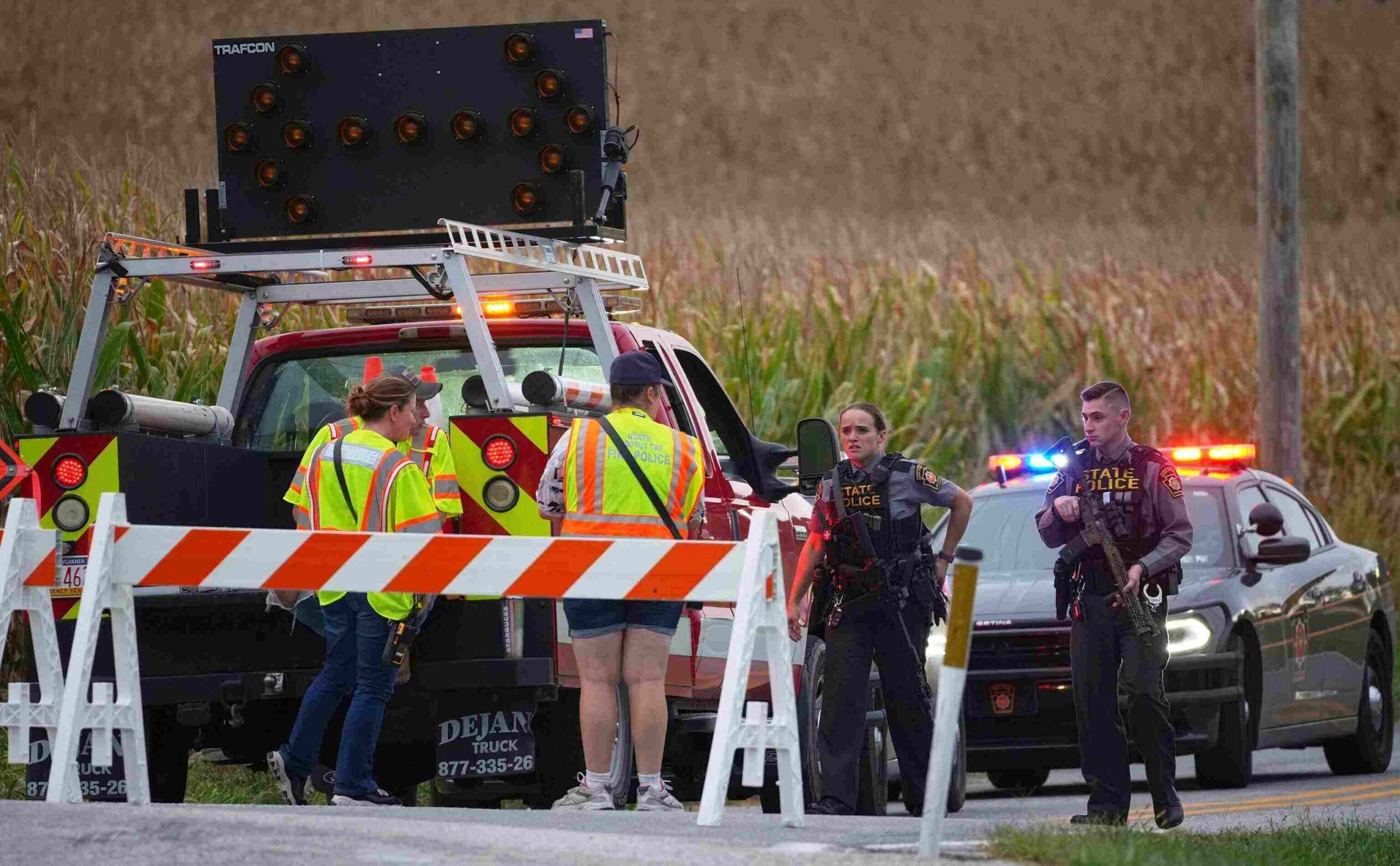 Police Officers Killed 2 Wounded in Pennsylvania Shooting