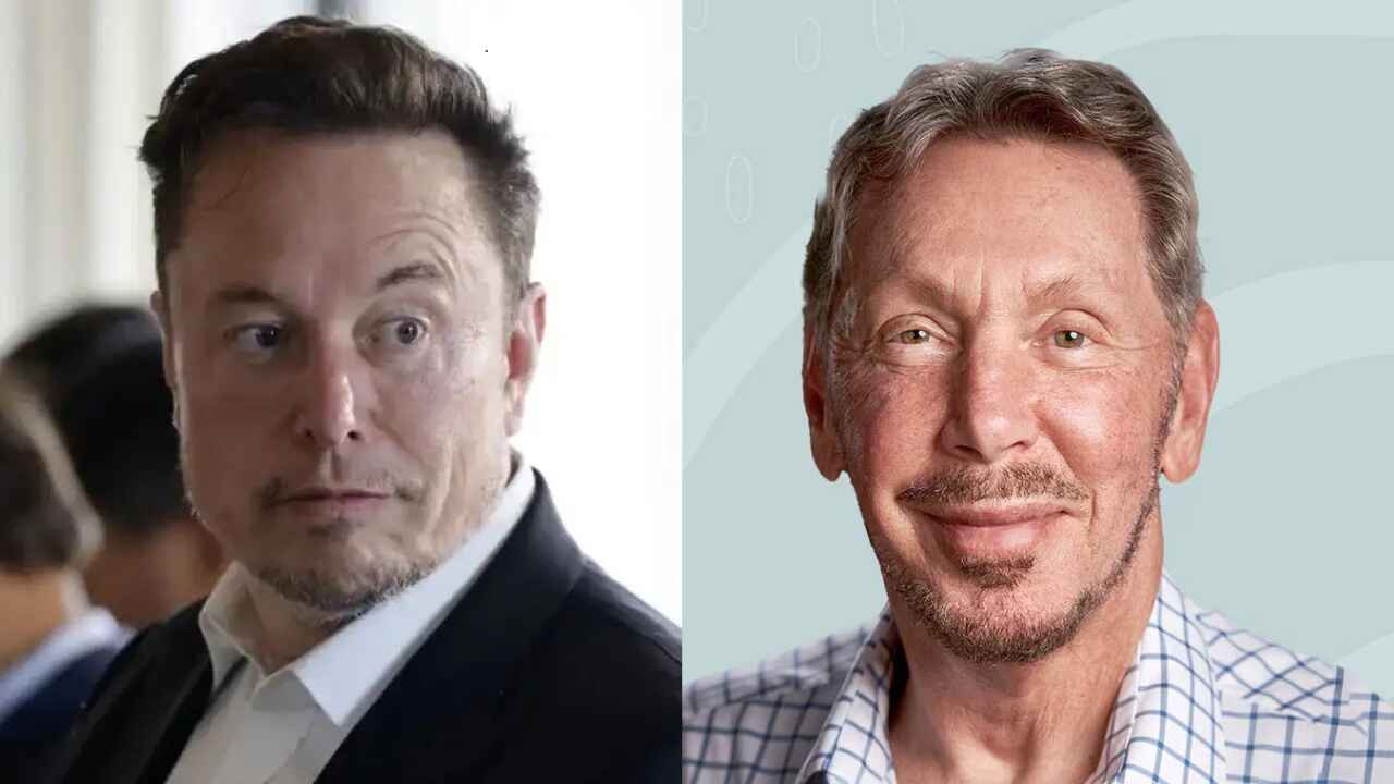Ellison Rivals Musk as World’s Richest Man After $70 Billion Gain in One Day
