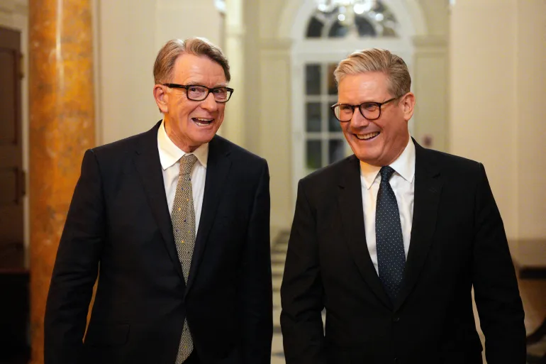 UK fires ambassador to US Peter Mandelson over links to Epstein