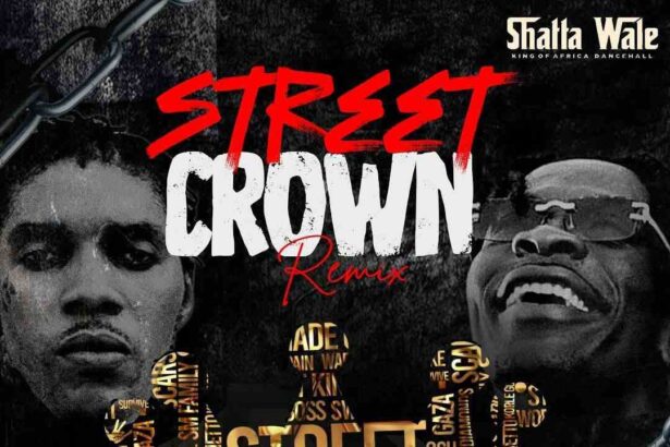shatta Wale street crown remix artwork